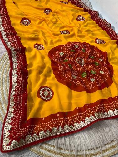 Vinayak jaipuri gotapatti surat saree shopping